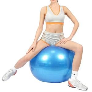 Pelota de ejercicios de 55cms con inflador