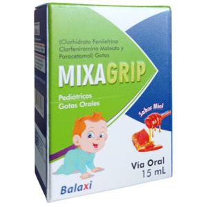 Mixagrip 15ml jarabe para tos infantil