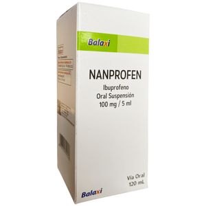 Ibuprofeno jarabe infantil 100mg 120ml