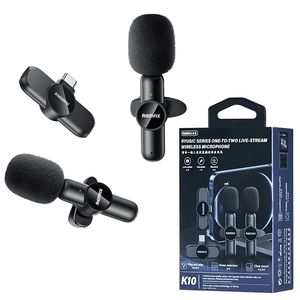 Microfono solapa inalambrico 2 en 1 tipo c