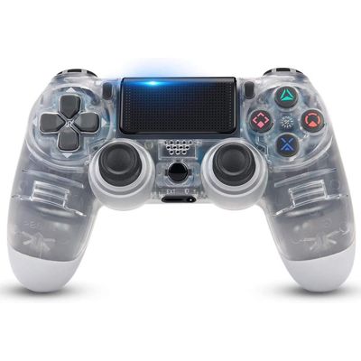 Control PS4 inalambrico transparente