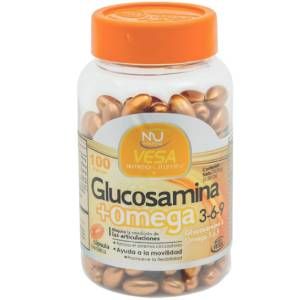 Glucosamina + Omega 3,6,9 100 capsulas