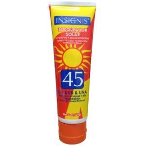 Bloqueador solar 45 SPF UVB 120ml