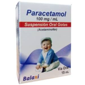 Acetaminofen jarabe infantil 100mg 15ml