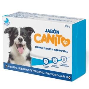 Jabon para pulgas y garrapatas 100grs