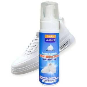 Espuma limpiadora para tenis blancos