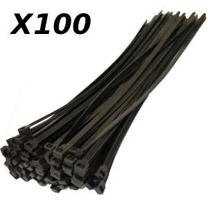 Cincho negro x 100 unidades grande