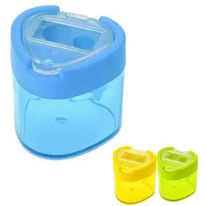 Sacapuntas doble con deposito