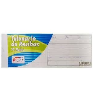 Block de recibos 50 unidades