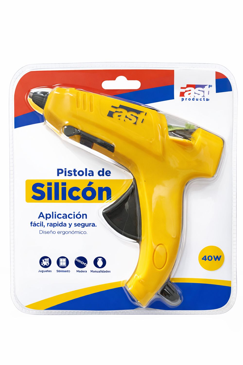 Pistola para silicon 40W grande
