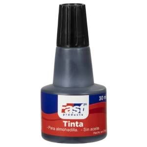 Tinta para almohadilla 30ml negra