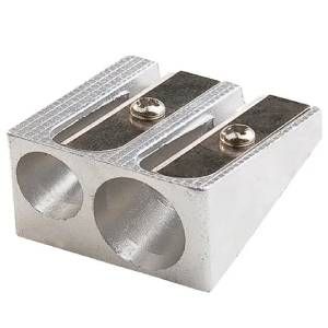 Sacapuntas metalico doble