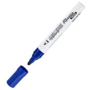 Marcador grueso para pizarron azul