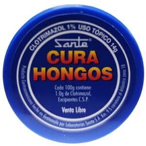 Pomada cura hongos clotrimazol