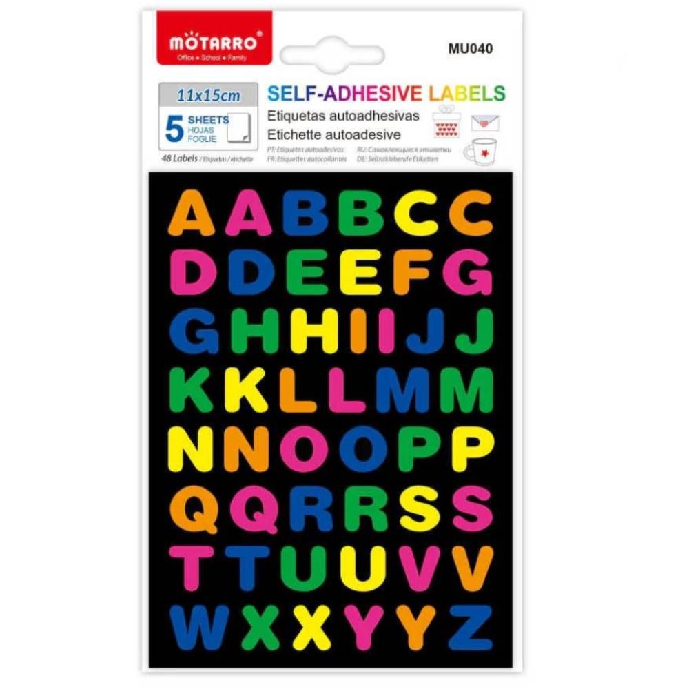 Calcomanias de letras 245 stickers
