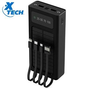 Power bank solar 20000mah + 4 cables