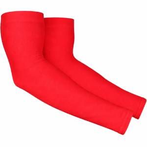 Mangas protectoras de UV rojas 1 par