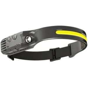 Linterna con tira led al frente