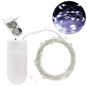 Luces de hada blancas 2 metros