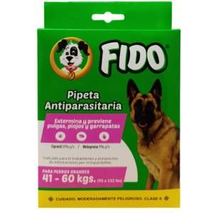 Pipeta antiparasitos para perro de 41-60 Kg