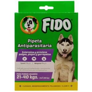 Pipeta antiparasitos para perro de 21-40 Kg