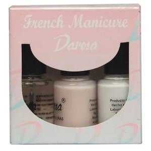 Kit para french manicure 3 unidades