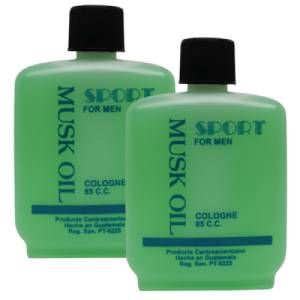 Colonia Sport para hombres musk oil x2