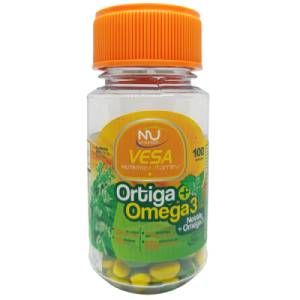 Omega 3 + Ortiga 100 capsulas gel