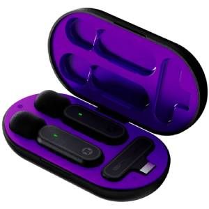 Set de 2 microfonos de solapa tipo C