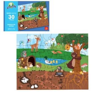 Rompecabezas animales del bosque 30 piezas