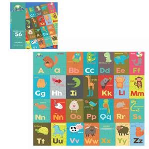 Rompecabezas el alfabeto 56 piezas