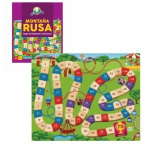 Montaña rusa, serpientes y escaleras