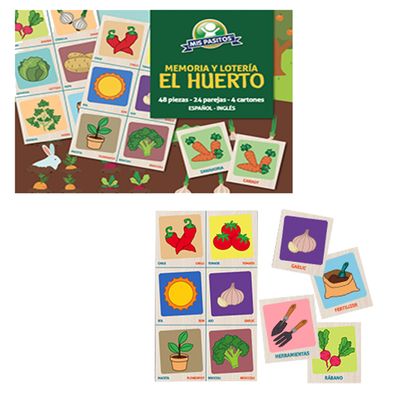 Memoria y loteria el huerto