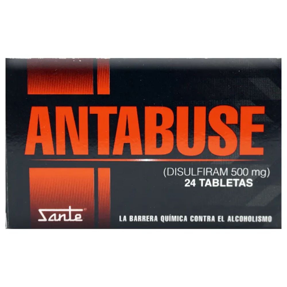 Disuasivo alcoholico disulfiram x24