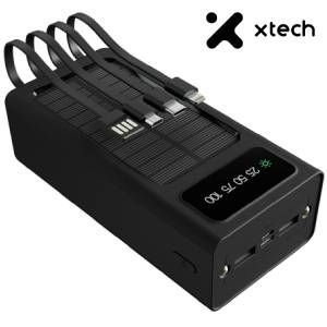 Power bank solar 30000mah + 4 cables