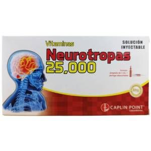 Vitaminas neurotropas 3ml ampolla + jeringa