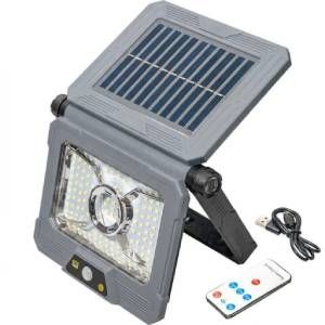 Lampara solar 125 luces + control