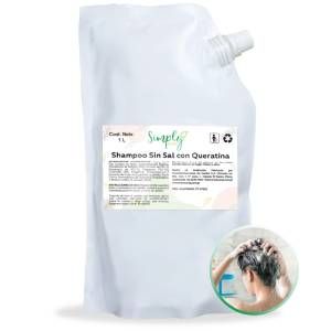 Shampoo sin sal con keratina y coco 1000ml