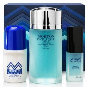 Estuche Morton musk 3 piezas