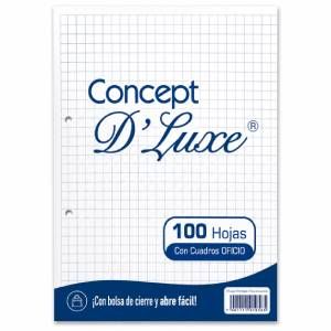 Papel bond 100 hojas cuadricula oficio