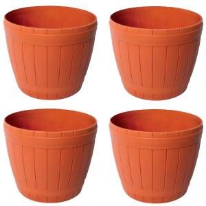 Maceta madeira 10 cms 4 unidades