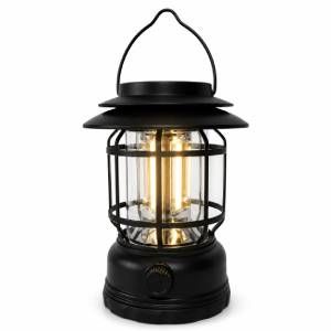 Lampara LED solar para acampar