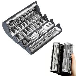Set de herramientas enrollable 128 en 1