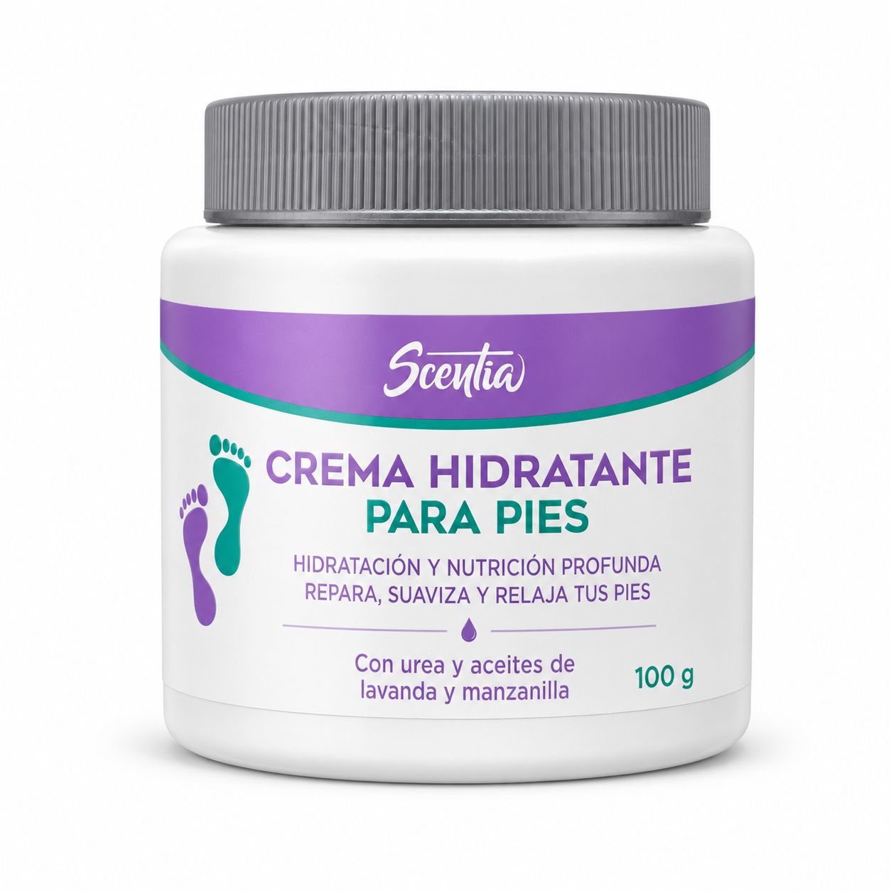 Crema hidratante para pies 100g