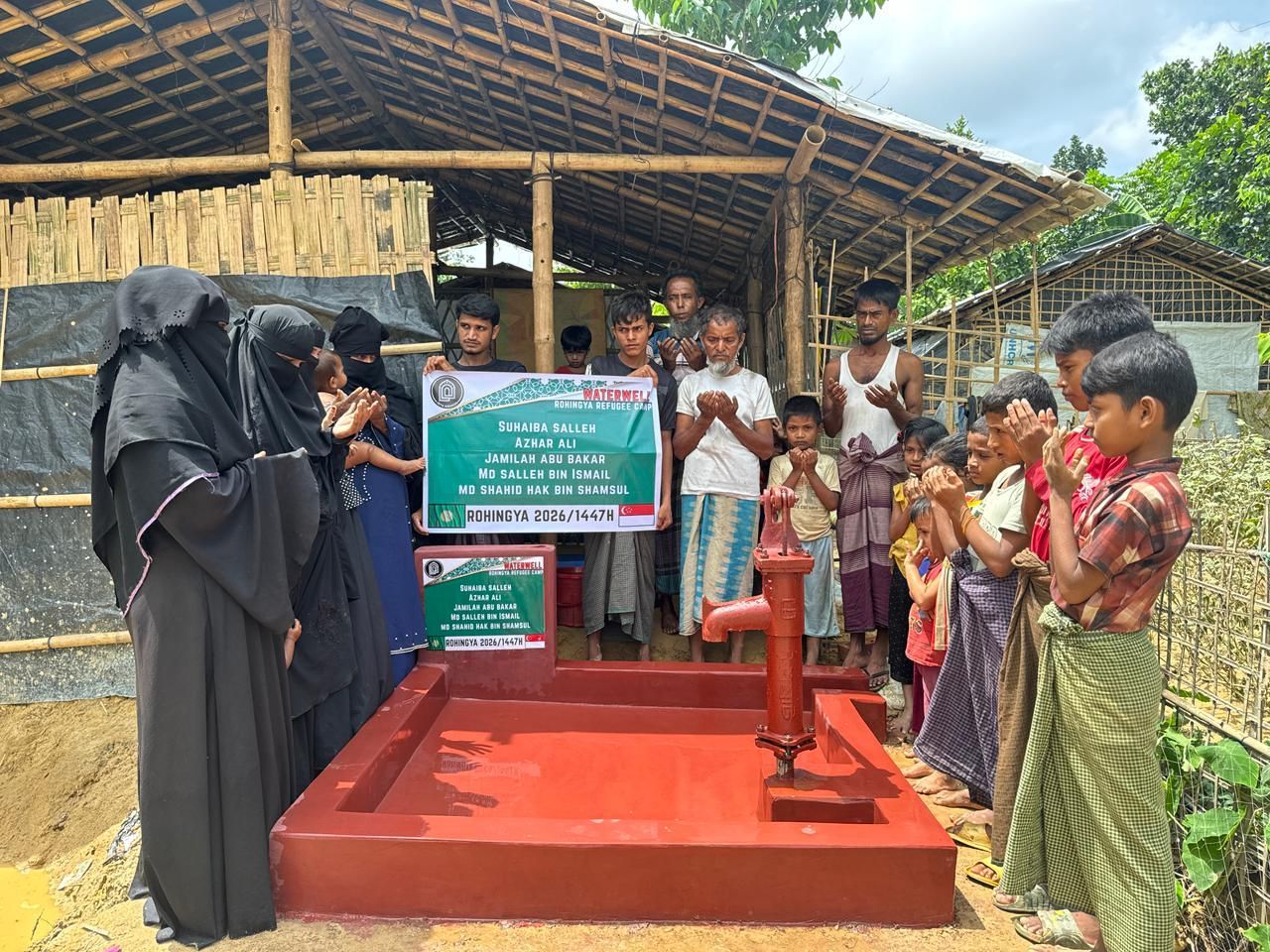 Water Well to be constructed in Rohingya Refugee Camp Water Well to be constructed in Rohingya Refugee Camp