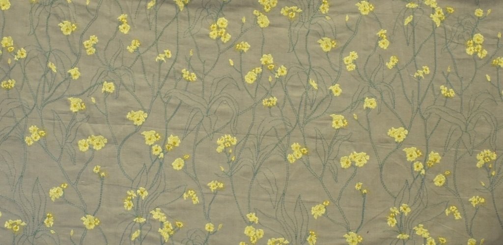 Embroidery Green-yellow