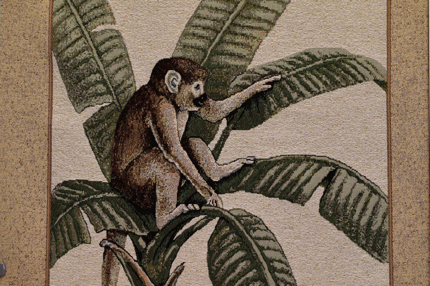Pillow Island Monkey-Tropical (Sold By Frames/Not Yards)