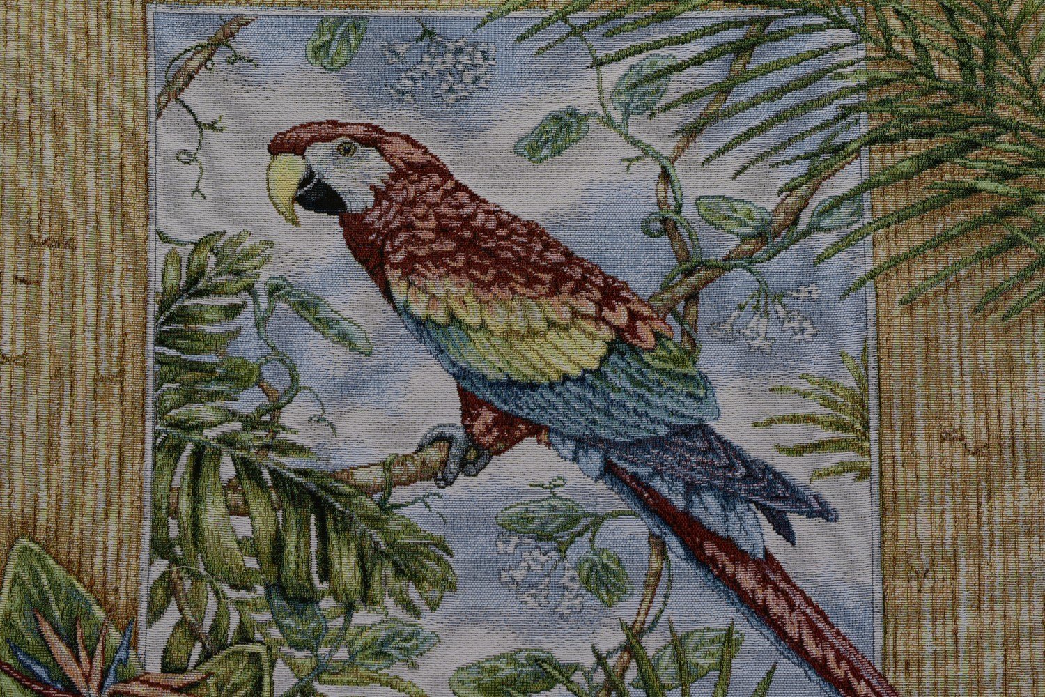 Pillow Aloha Parrot (Sold By Frames/ Not Yards)