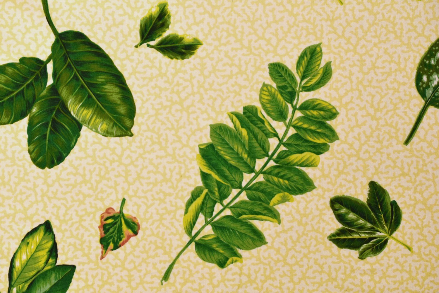 Summer Leaves-Yellow/Green