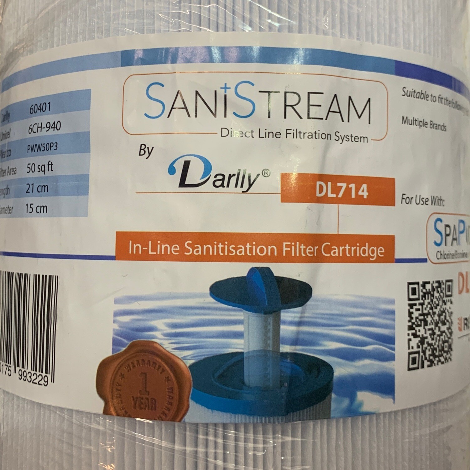 SaniStream PWW50 - Need spa Pod